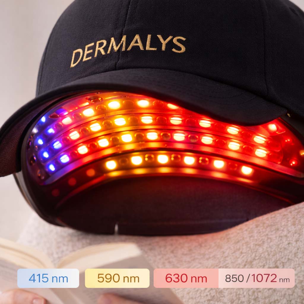Dermalys CapillaBoost 1072™ – Casquette LED Repousse